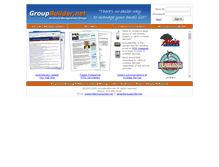 Tablet Screenshot of groupbuilder.net