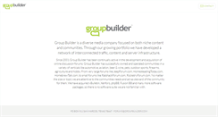 Desktop Screenshot of groupbuilder.com